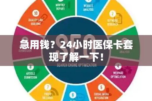 合肥急用钱？24小时医保卡套现了解一下！