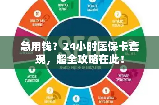 合肥急用钱？24小时医保卡套现，超全攻略在此！
